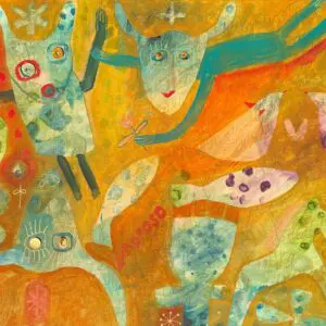 Reverzní malba s Marcelou Lilling