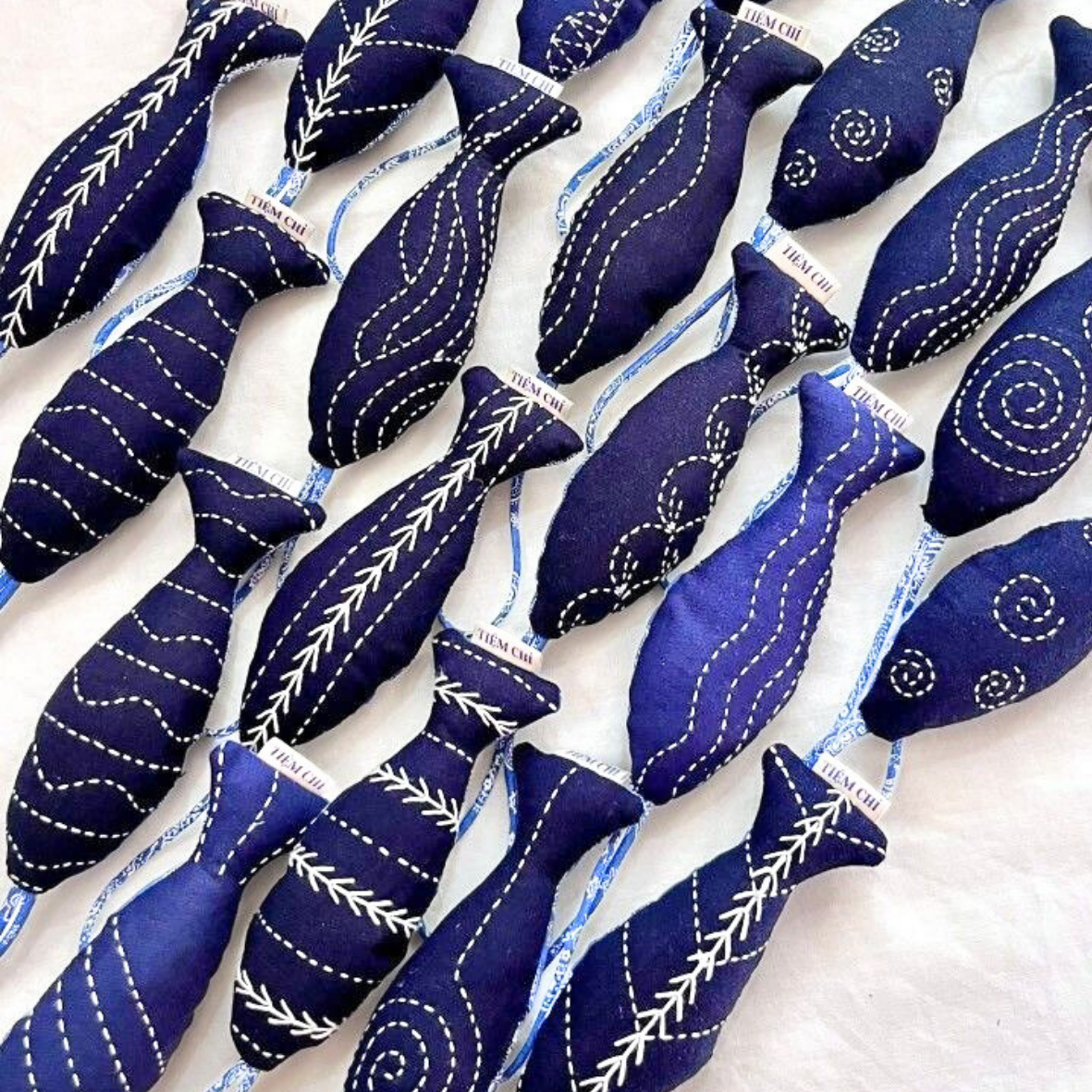 Sashiko rybky s Jitkou Hruškovou