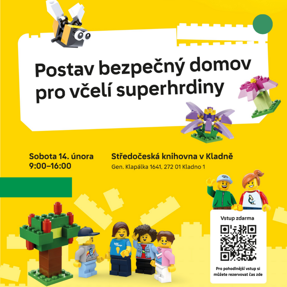 Kladenské děti o&nbsp;Valentýnu postaví ideální svět, který pomůže včelám i&nbsp;motýlům