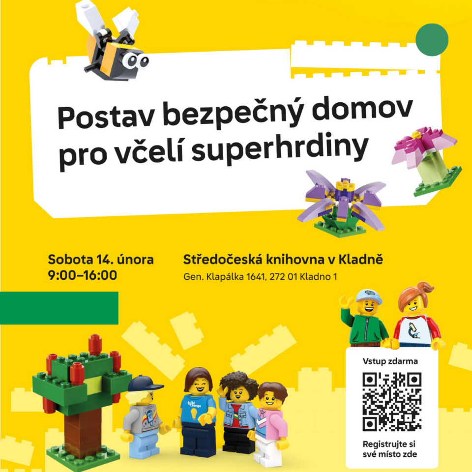 Kladenské děti o&nbsp;Valentýnu postaví ideální svět, který pomůže včelám i&nbsp;motýlům