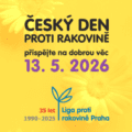 Český den proti rakovině – 13.&nbsp;květen 2026