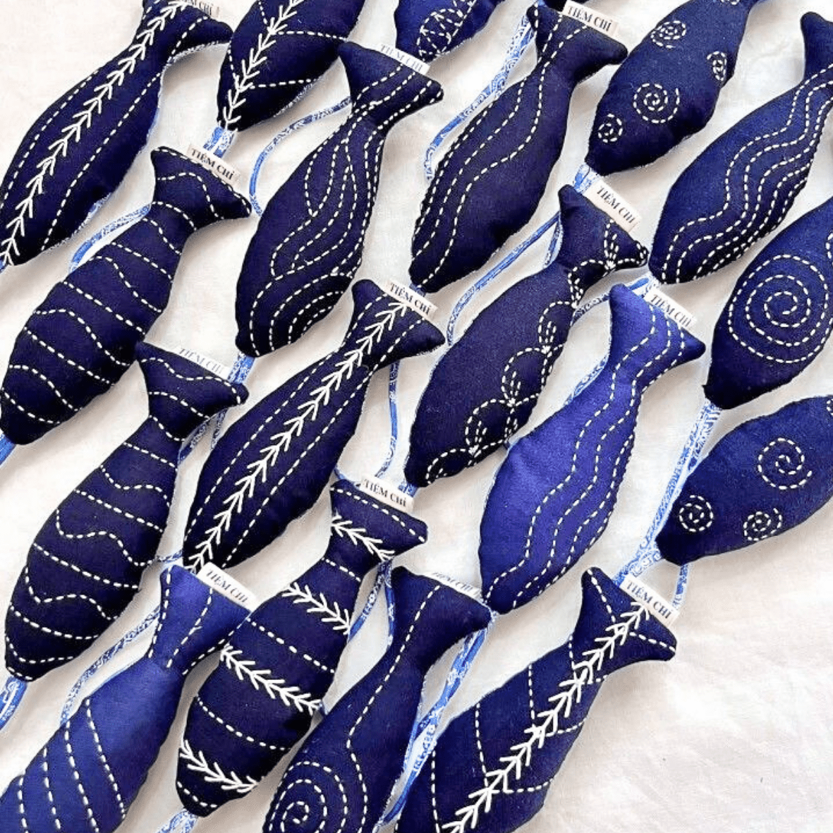 Sashiko rybky s Jitkou Hruškovou
